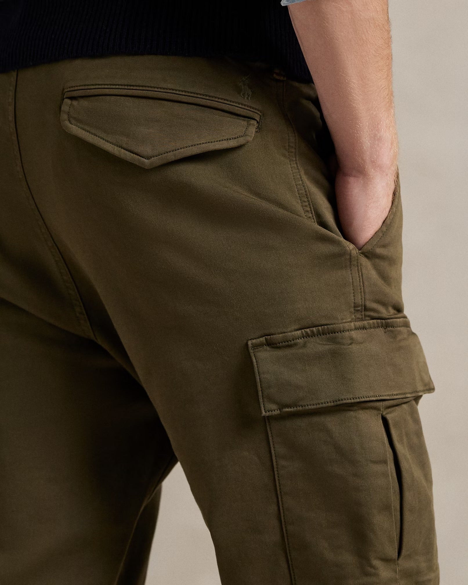 Polo Ralph Lauren - Stretch Slim Fit Knitlike Cargo Pant