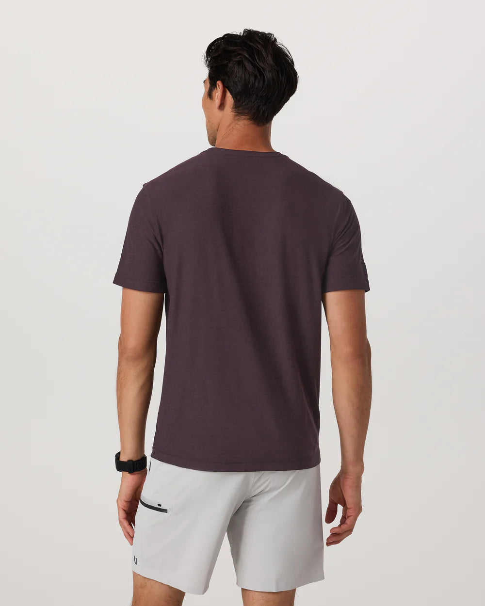 Vuori - Strato Tech Tee in Raisin Heather