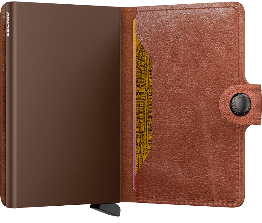 Secrid - Miniwallet in Vintage Cognac Brown