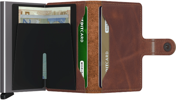 Secrid - Miniwallet in Vintage Brown