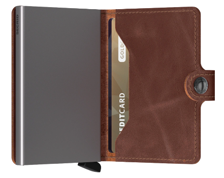 Secrid - Miniwallet in Vintage Brown