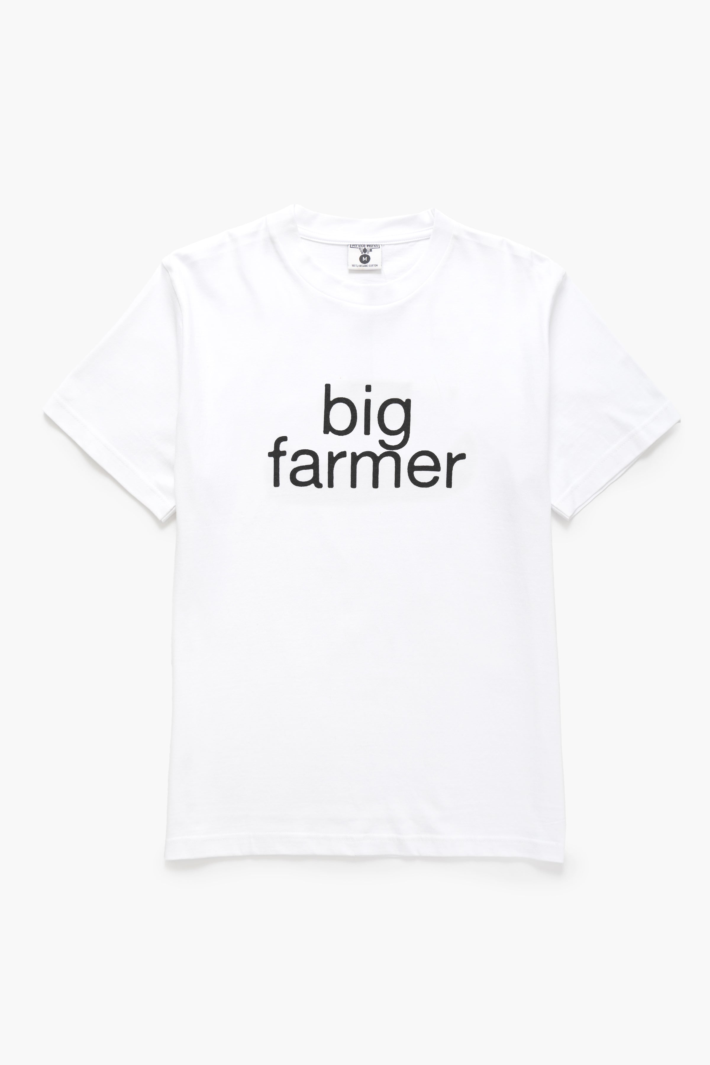 Service Works - Big Farmer Tee in White