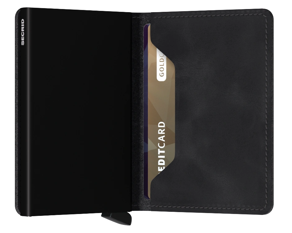 Secrid - Slimwallet in Vintage Black