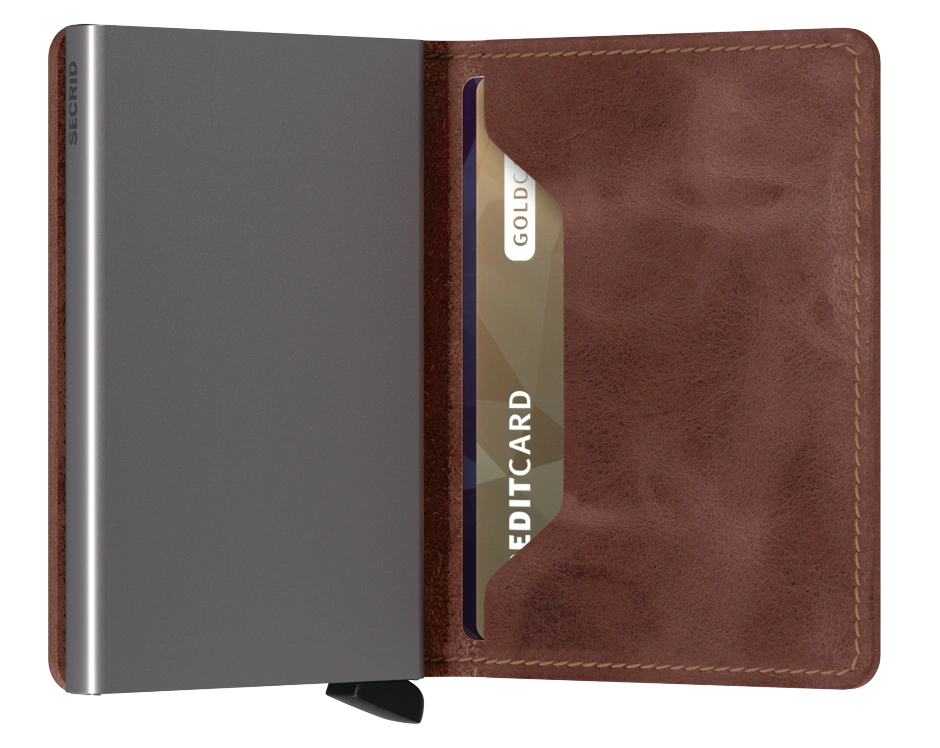 Secrid - Slimwallet in Vintage Brown