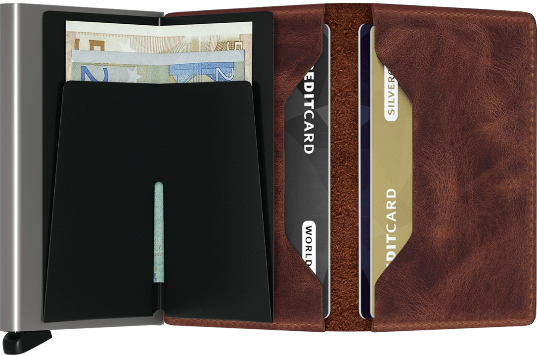 Secrid - Slimwallet in Vintage Brown