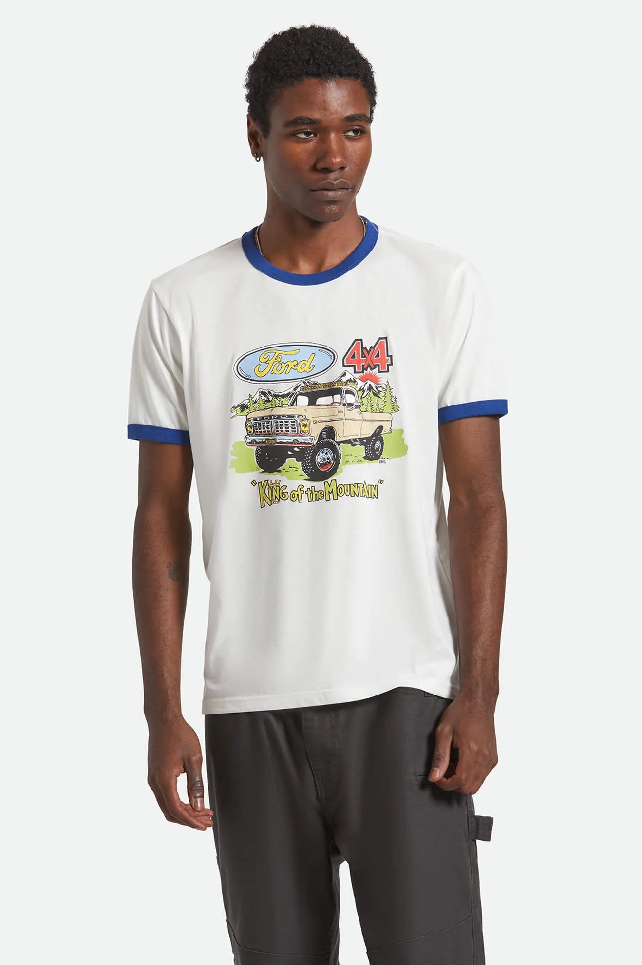 Brixton - Ford King of the Mountains Ringer T-Shirt