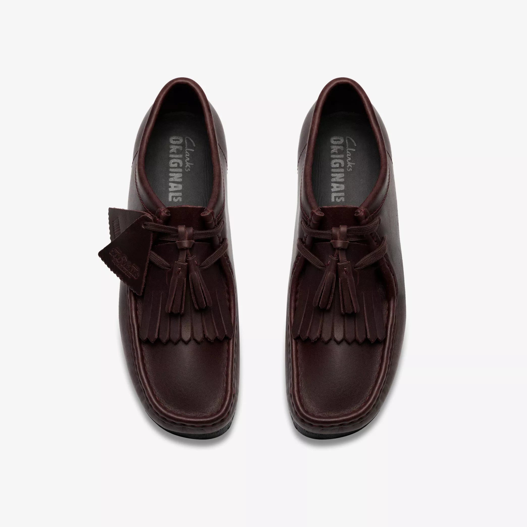 Clarks - Wallabee in Purple Grape Leather