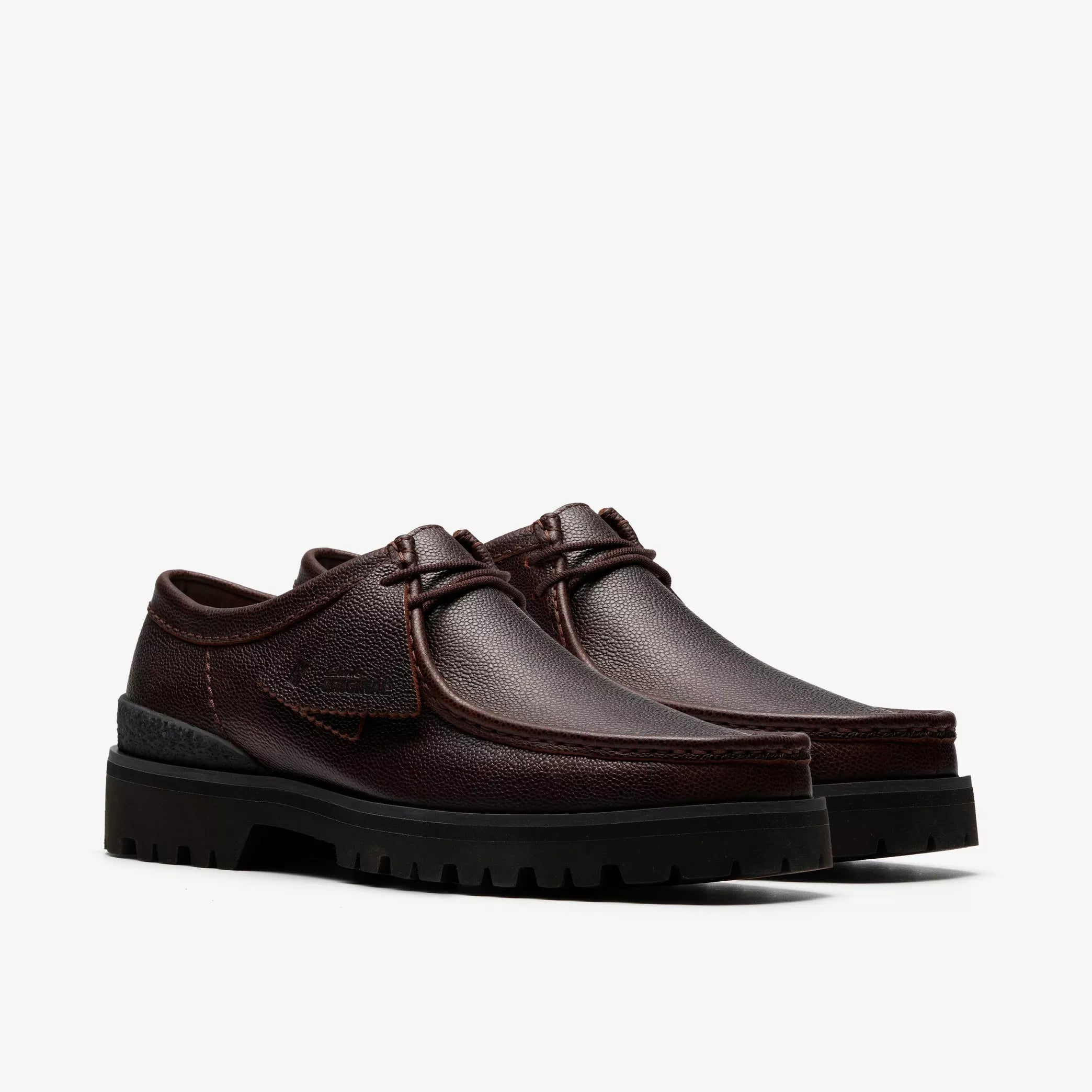 Clarks - Walla Yukoner in Brown Scotch Grain
