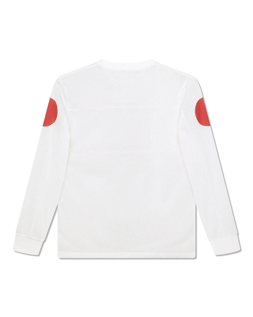 Deus ex Machina - Saber Moto Jersey in Vintage White