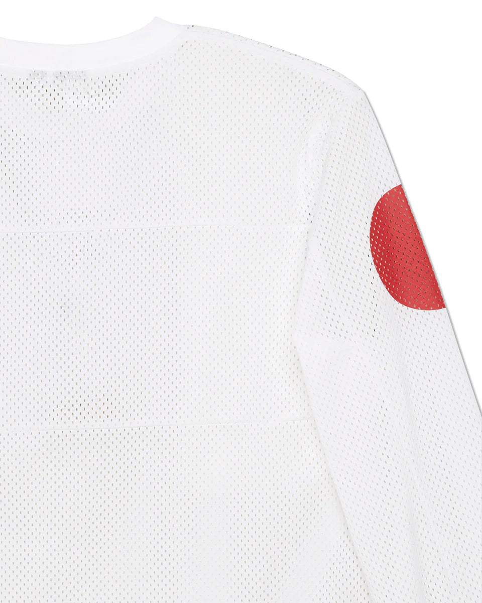 Deus ex Machina - Saber Moto Jersey in Vintage White