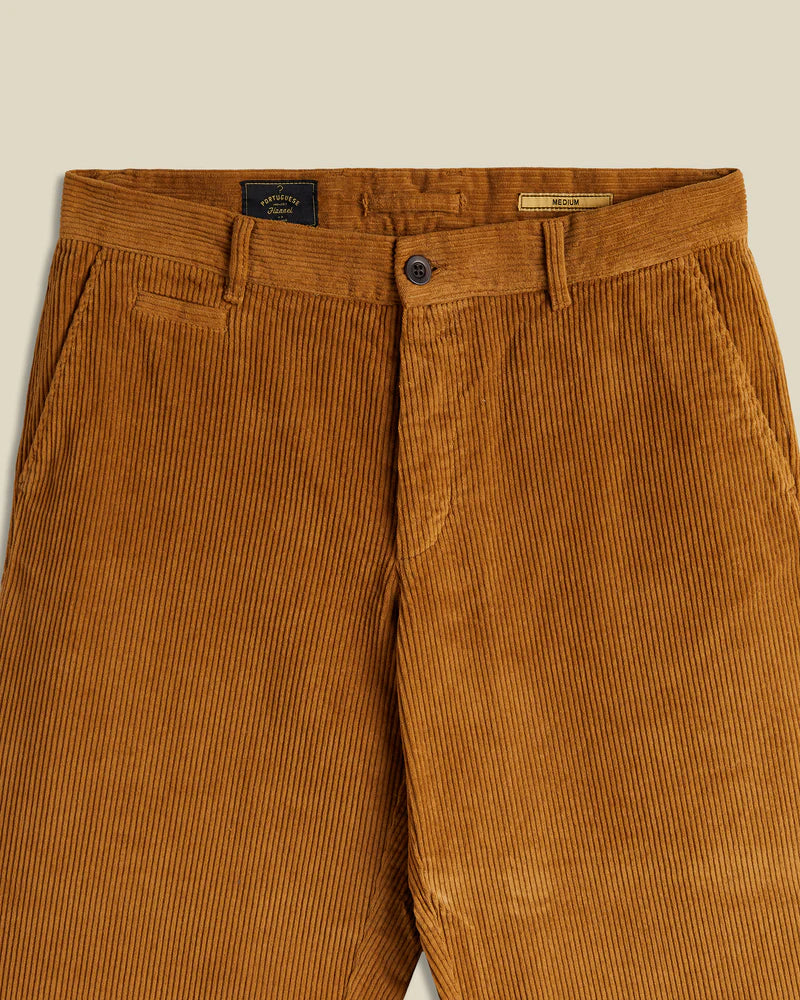 Portuguese Flannel - Corduroy Trousers in Autumn Shades