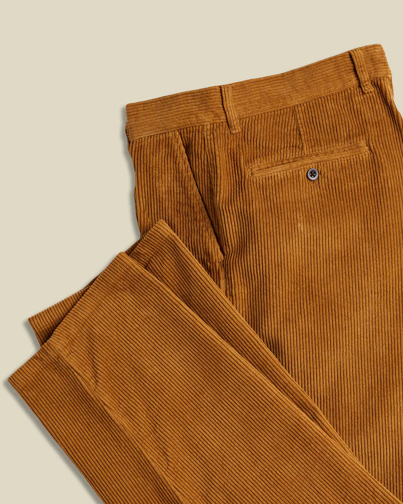 Portuguese Flannel - Corduroy Trousers in Autumn Shades