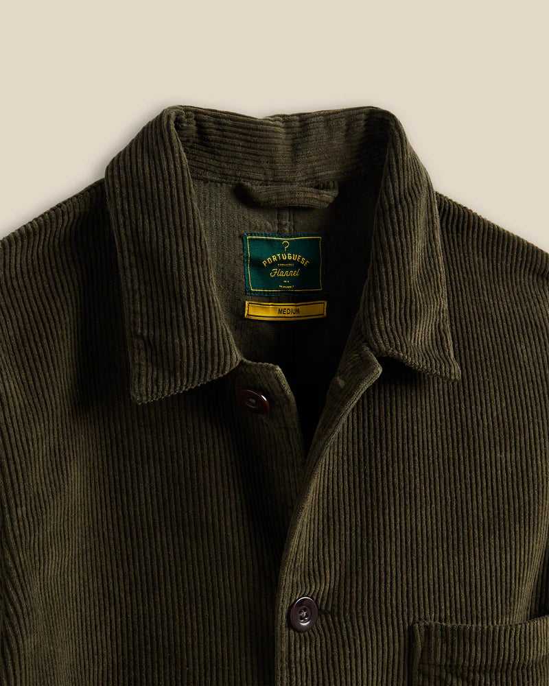 Portuguese Flannel - Labura Corduroy in Olive
