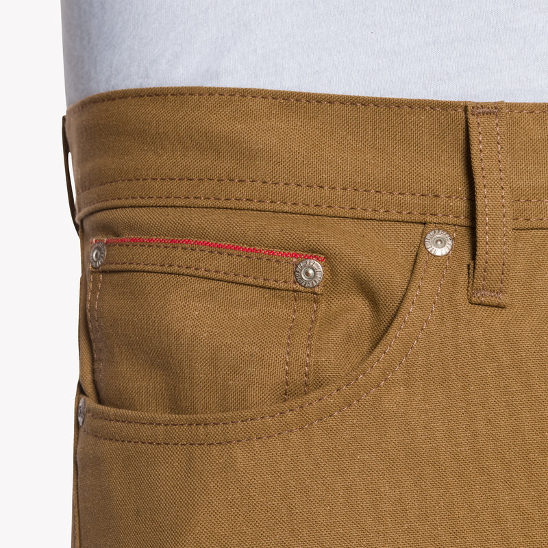Naked & Famous- Weird Guy Duck Canvas Selvedge