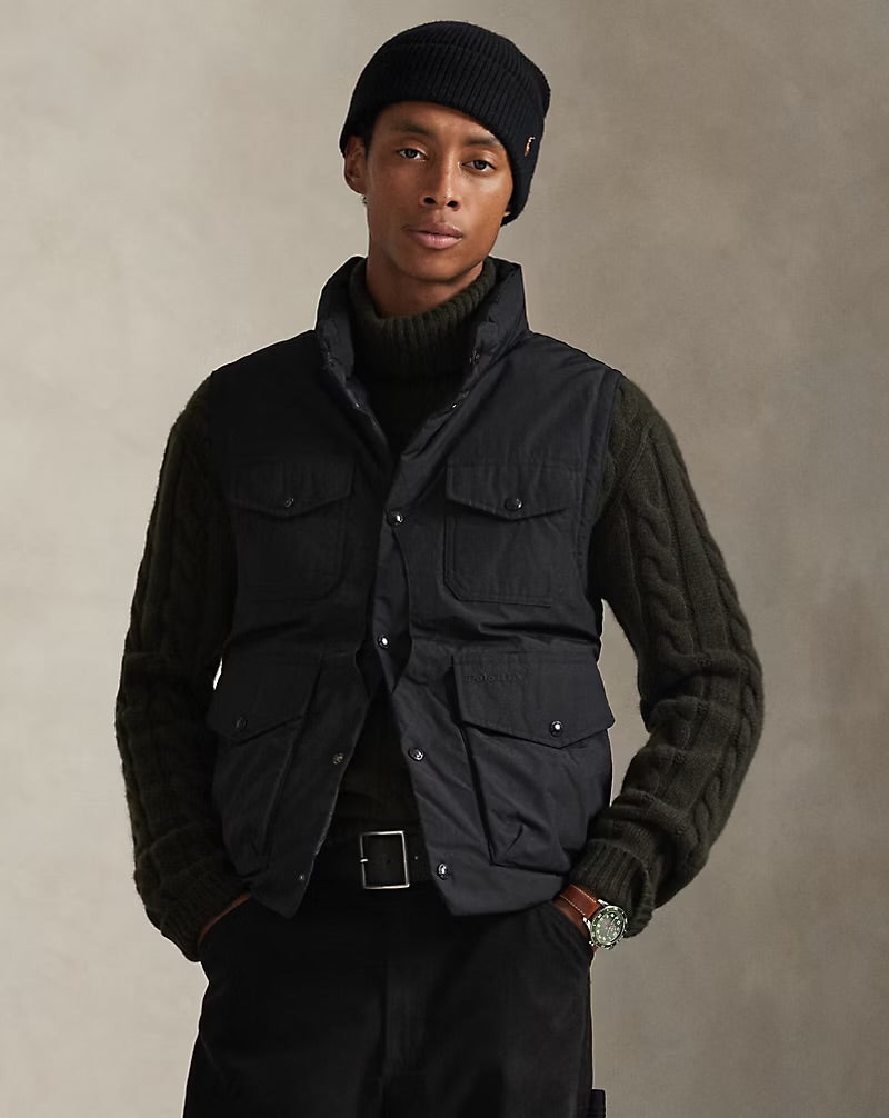 Polo Ralph Lauren - The Elsdon Down Utility Vest in Black