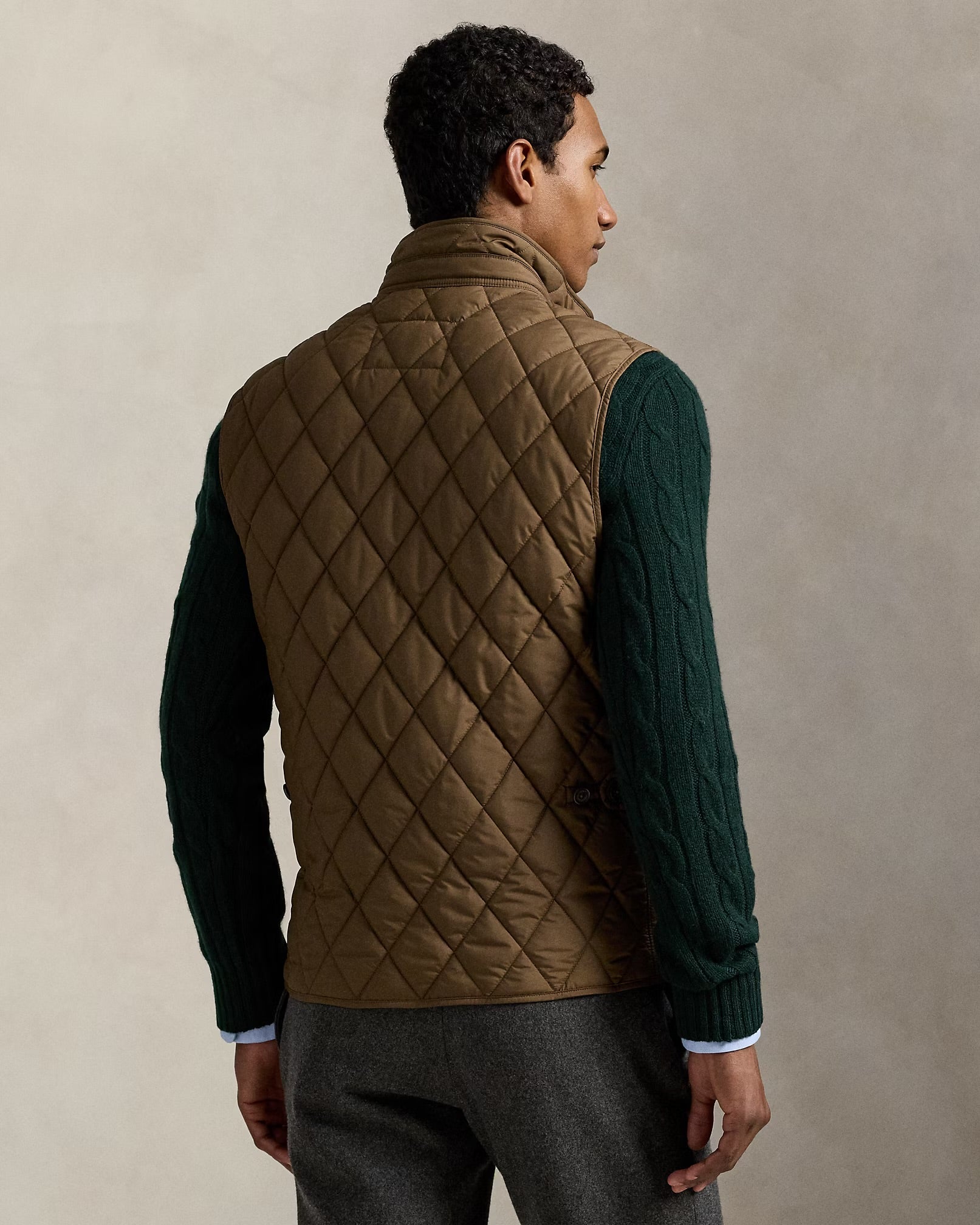 Polo Ralph Lauren - The Beaton Quilted Utility Vest in Chestnut
