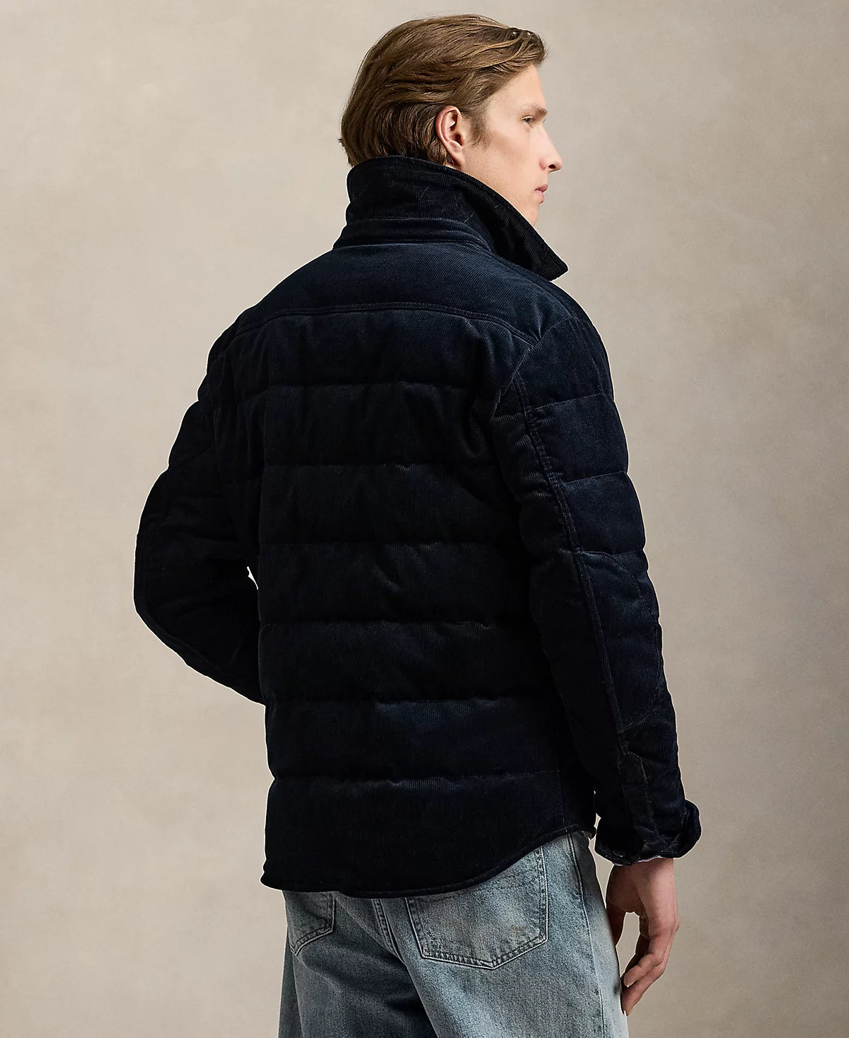 Polo Ralph Lauren - Corduroy Quilted Insulated Shirt Jacket in Navy