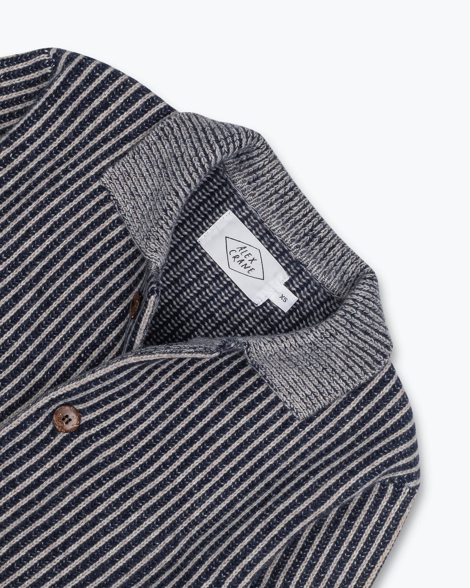 Alex Crane - Knit Kite Jacket in Lines