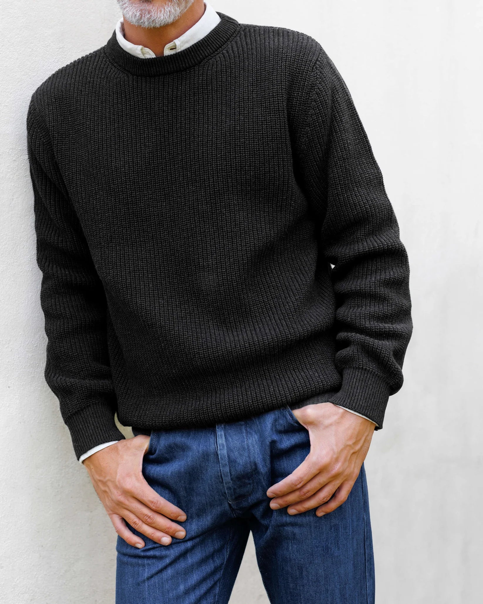Alex Crane - Bay Sweater in Ink