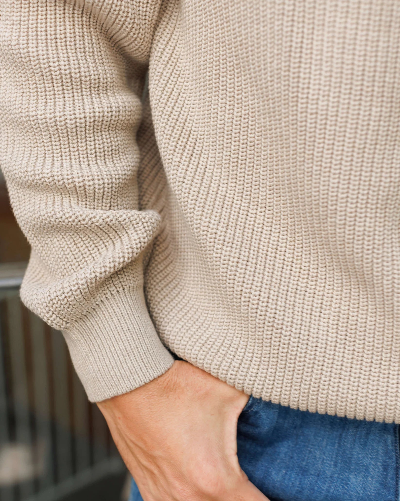 Alex Crane - Bay Sweater in Bone