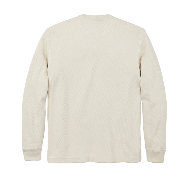 Filson- Waffle Knit Thermal Crewneck Sand