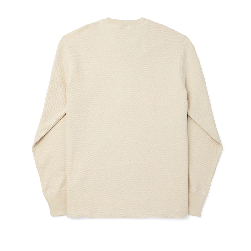 Filson- Waffle Knit Henley Sand