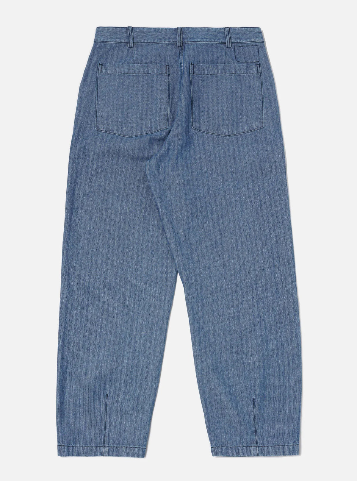 Universal Works - Utility Pant Indigo Denim Herringbone