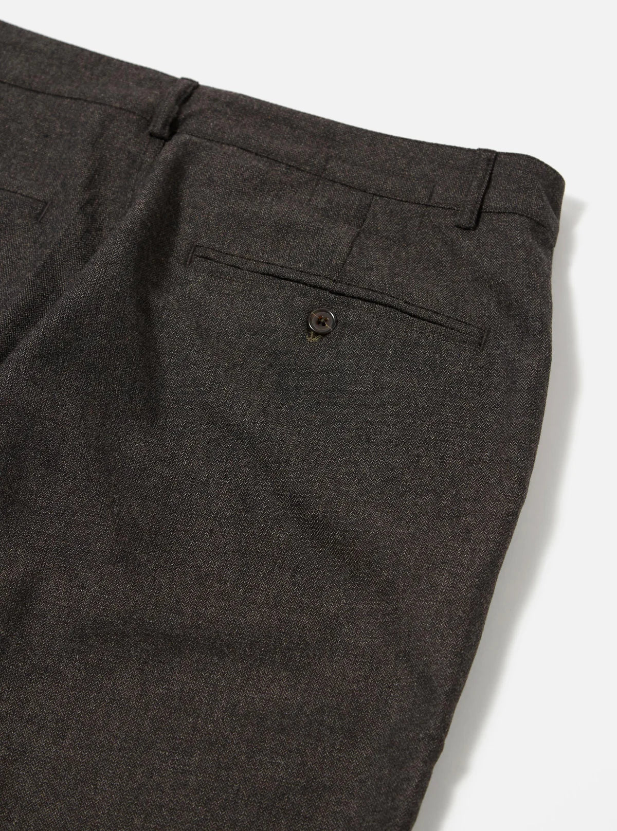 Universal Works - Military Chino in Brown Upcycled Italian Tweed