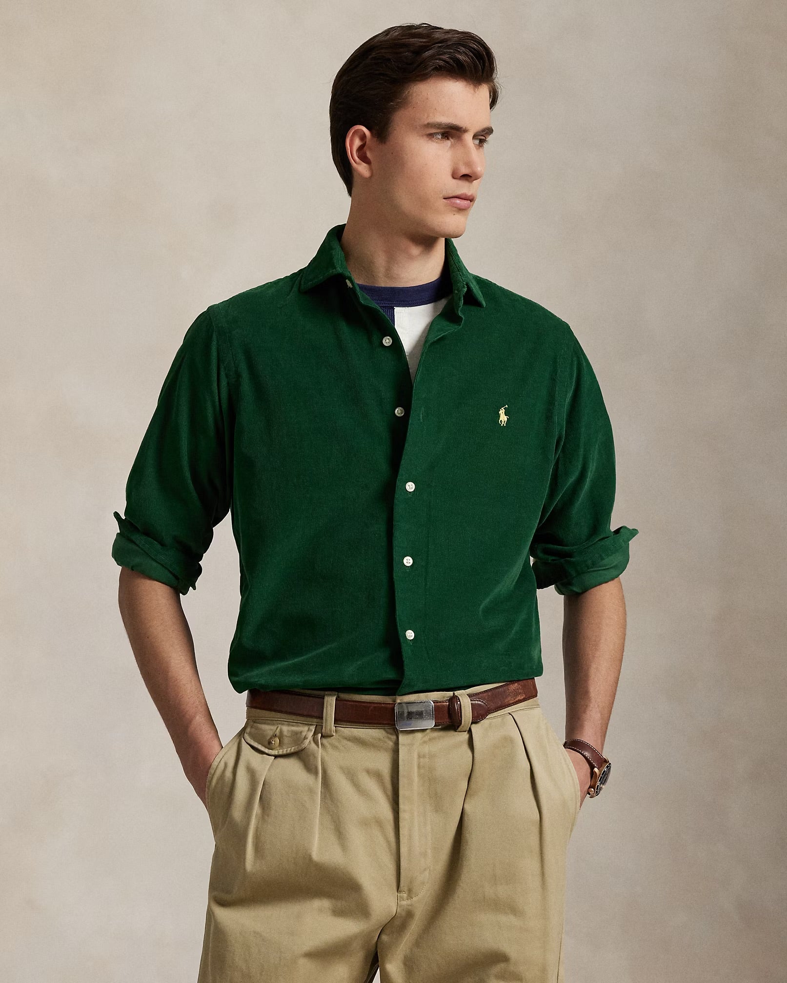 Polo Ralph Lauren - Classic Fit Corduroy Shirt in New Forest