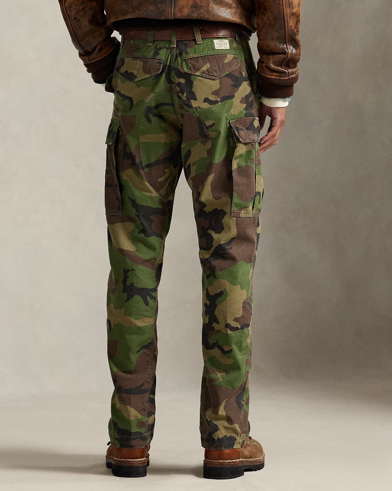 Polo Ralph Lauren - Classic Fit Cargo Pant in Camo Canvas