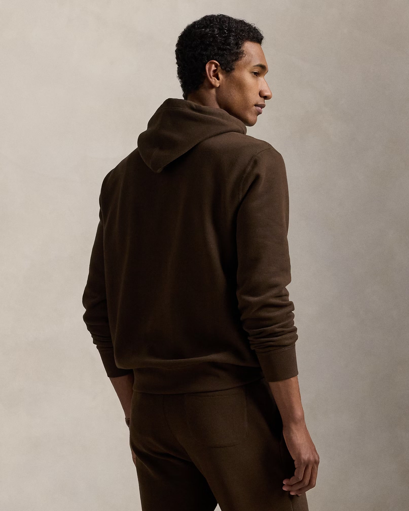 Polo Ralph Lauren - The RL Fleece Hoodie in Nutmeg Brown