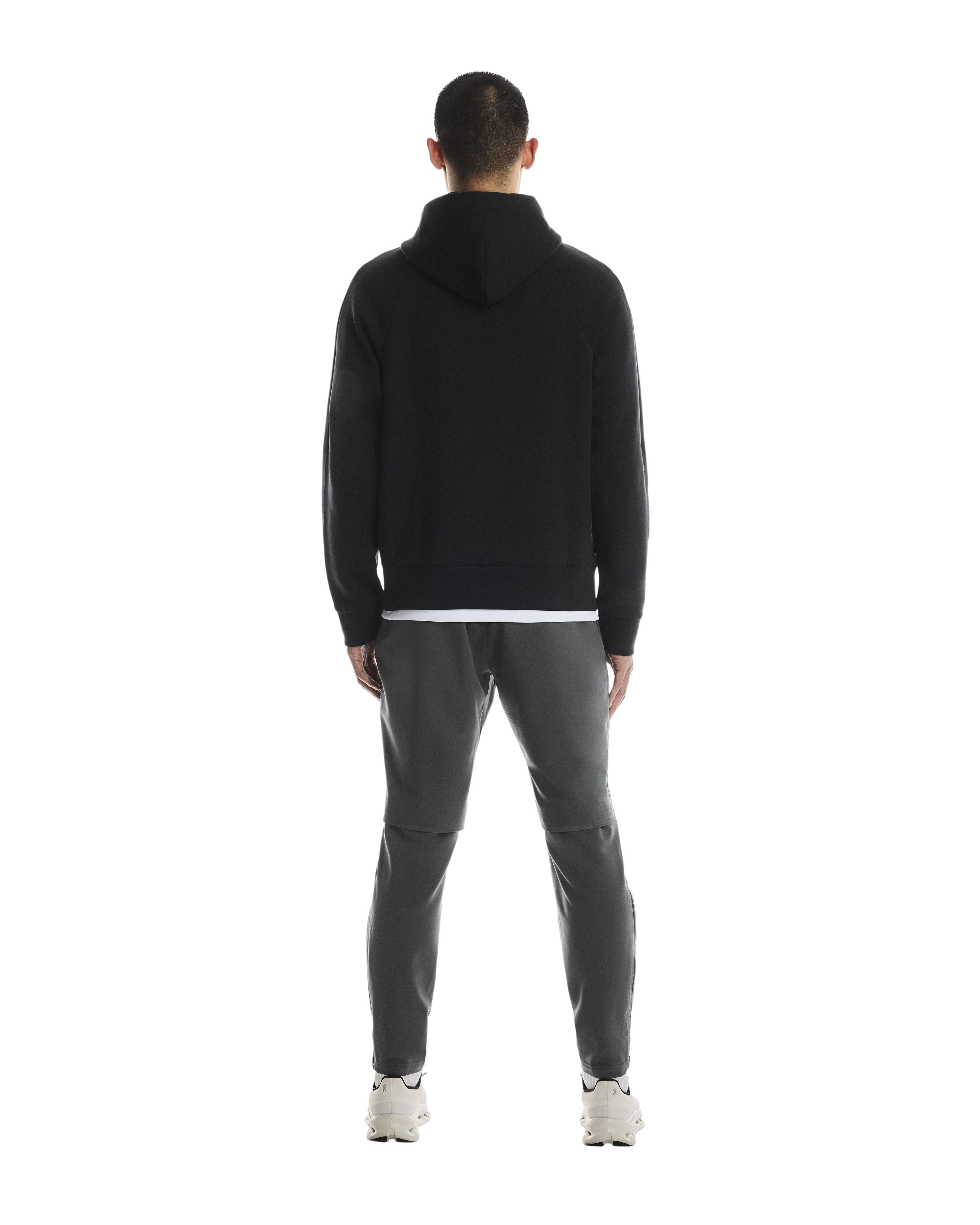 ON Running - Focus Tech Zip Hoodie in Black