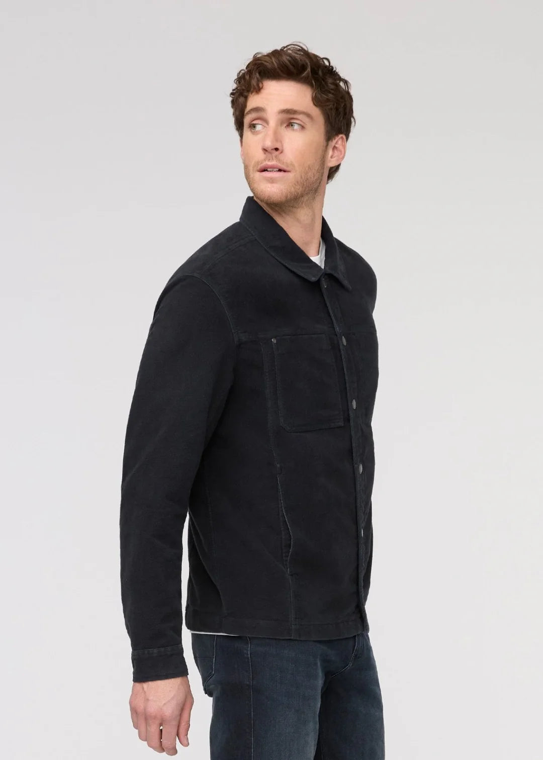 DUER - No Sweat Moleskin Jacket in Shadow