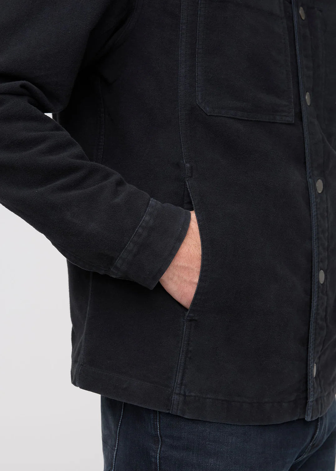 DUER - No Sweat Moleskin Jacket in Shadow