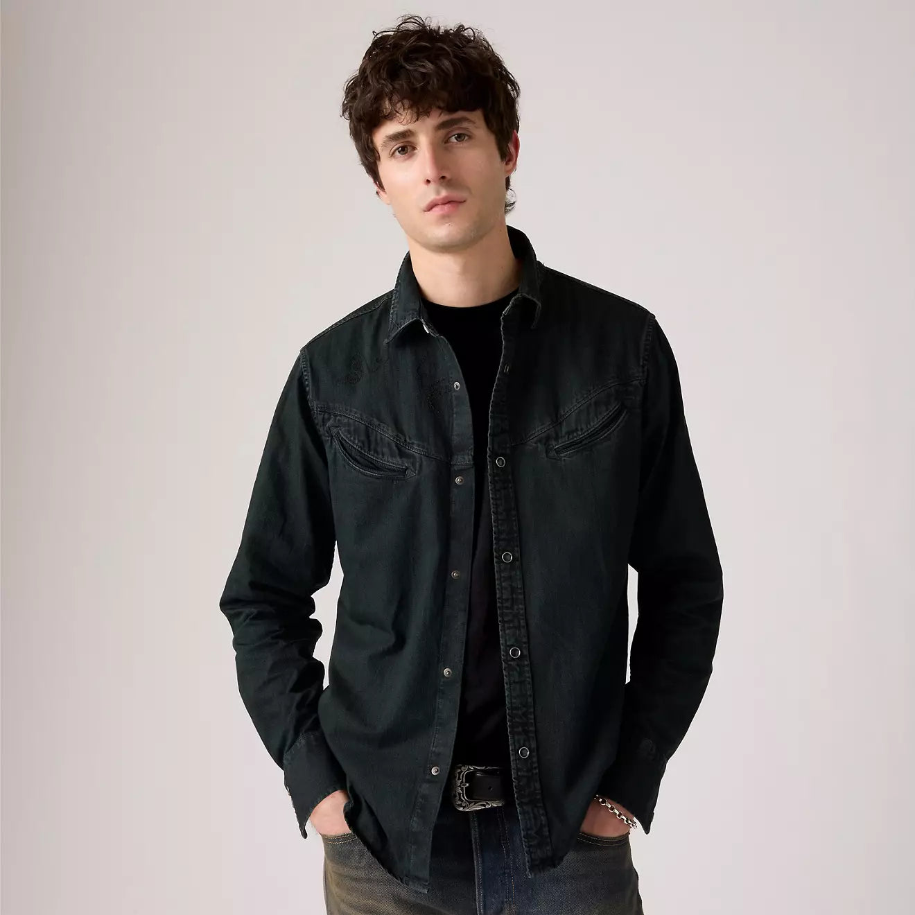 Levi’s - Smiley Western Shirt in Black