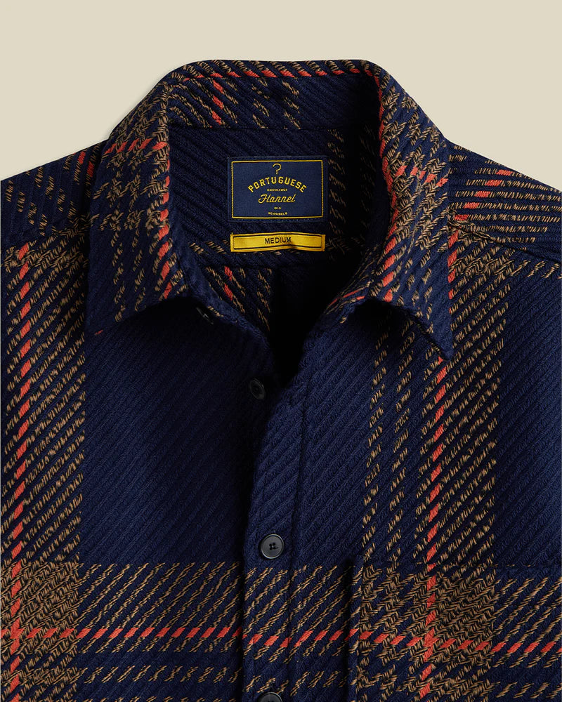 Portuguese Flannel - Upper Overshirt: Blend