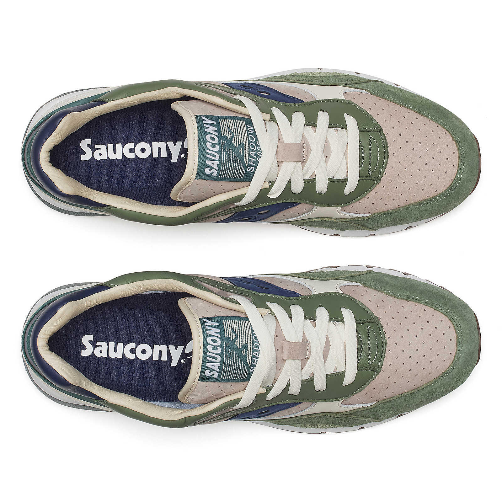 Saucony - Shadow 6000 in Beige/Green