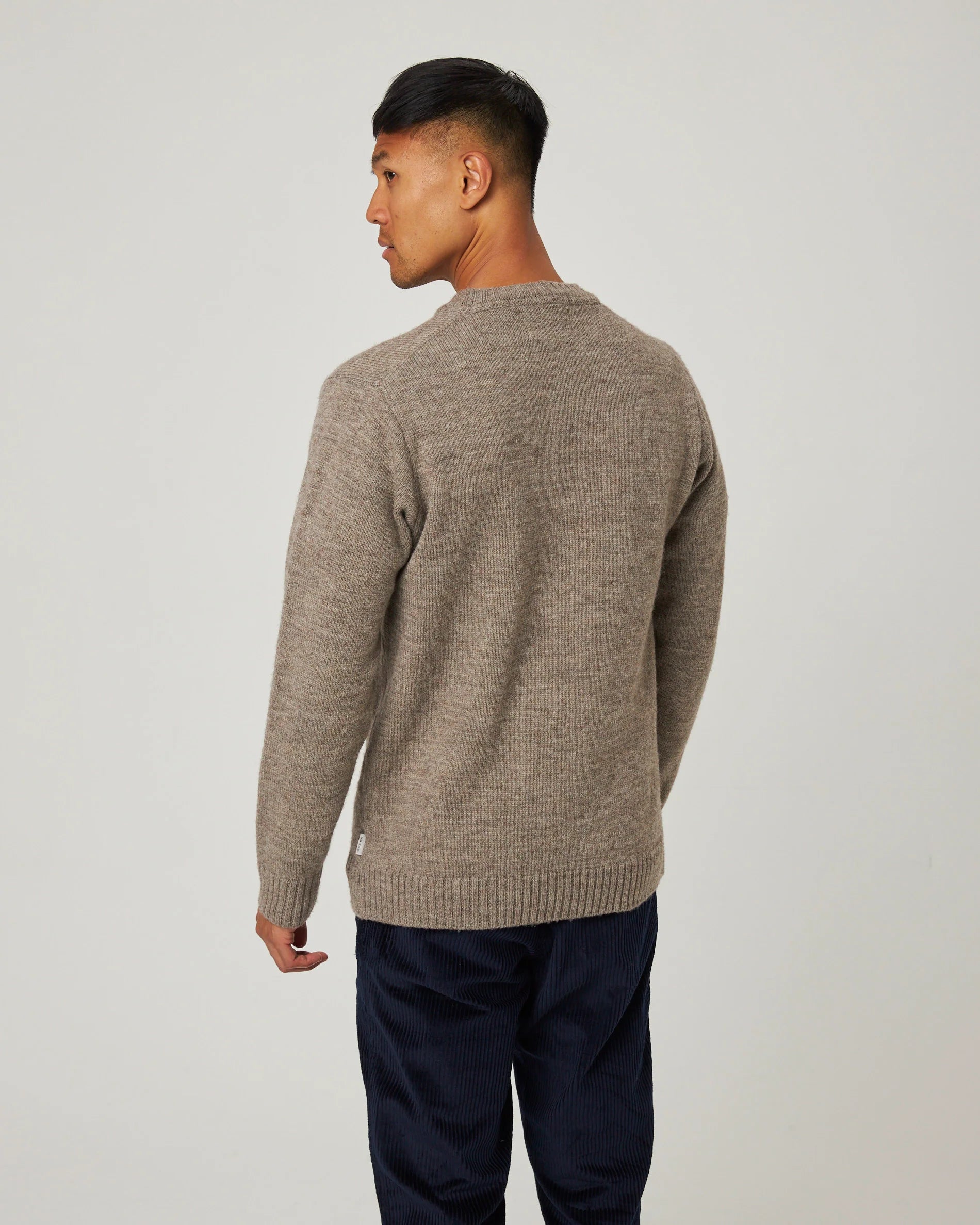 Peregrine - Makers Crew Jumper in Oak