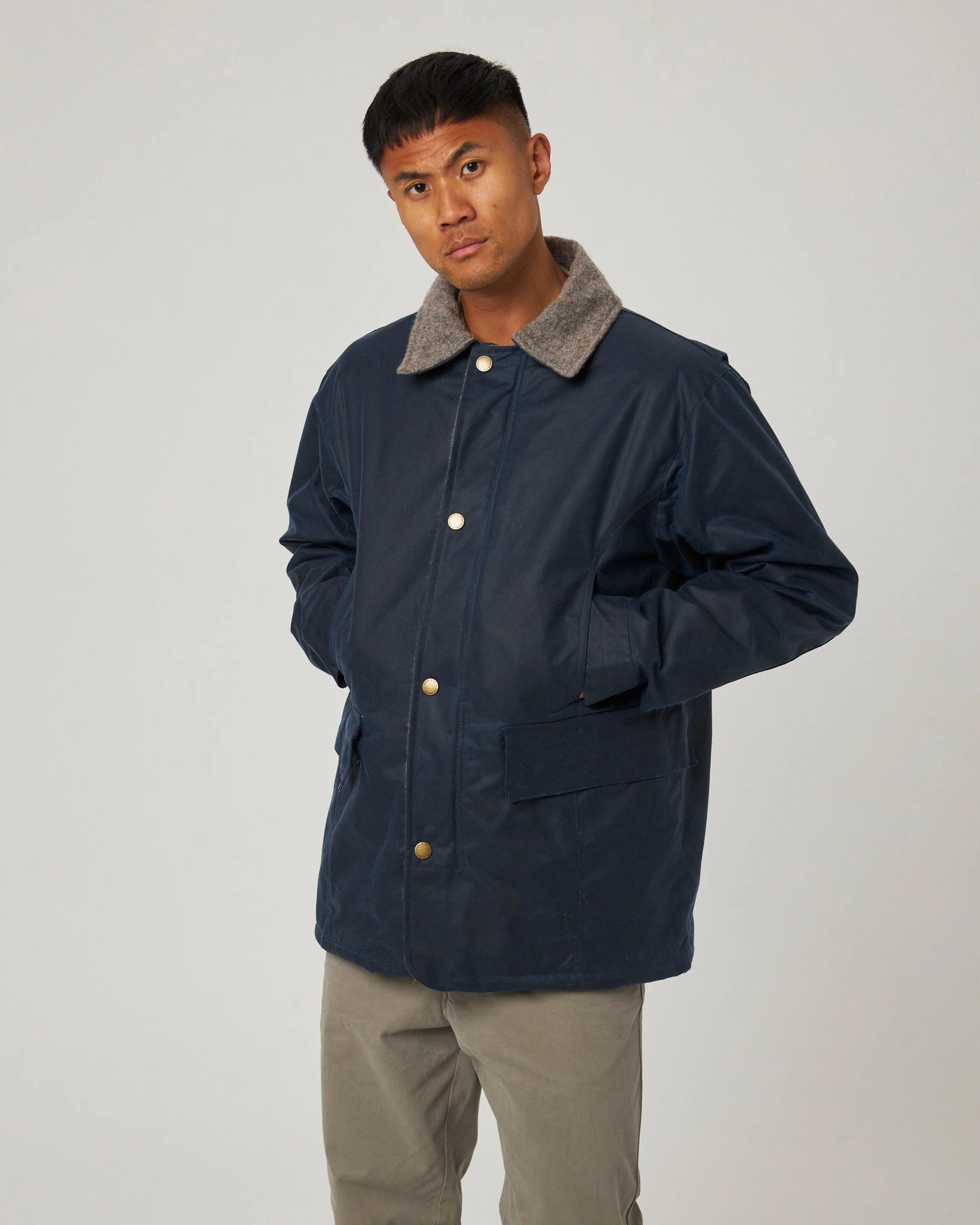 Peregrine - Field Jacket in Marine