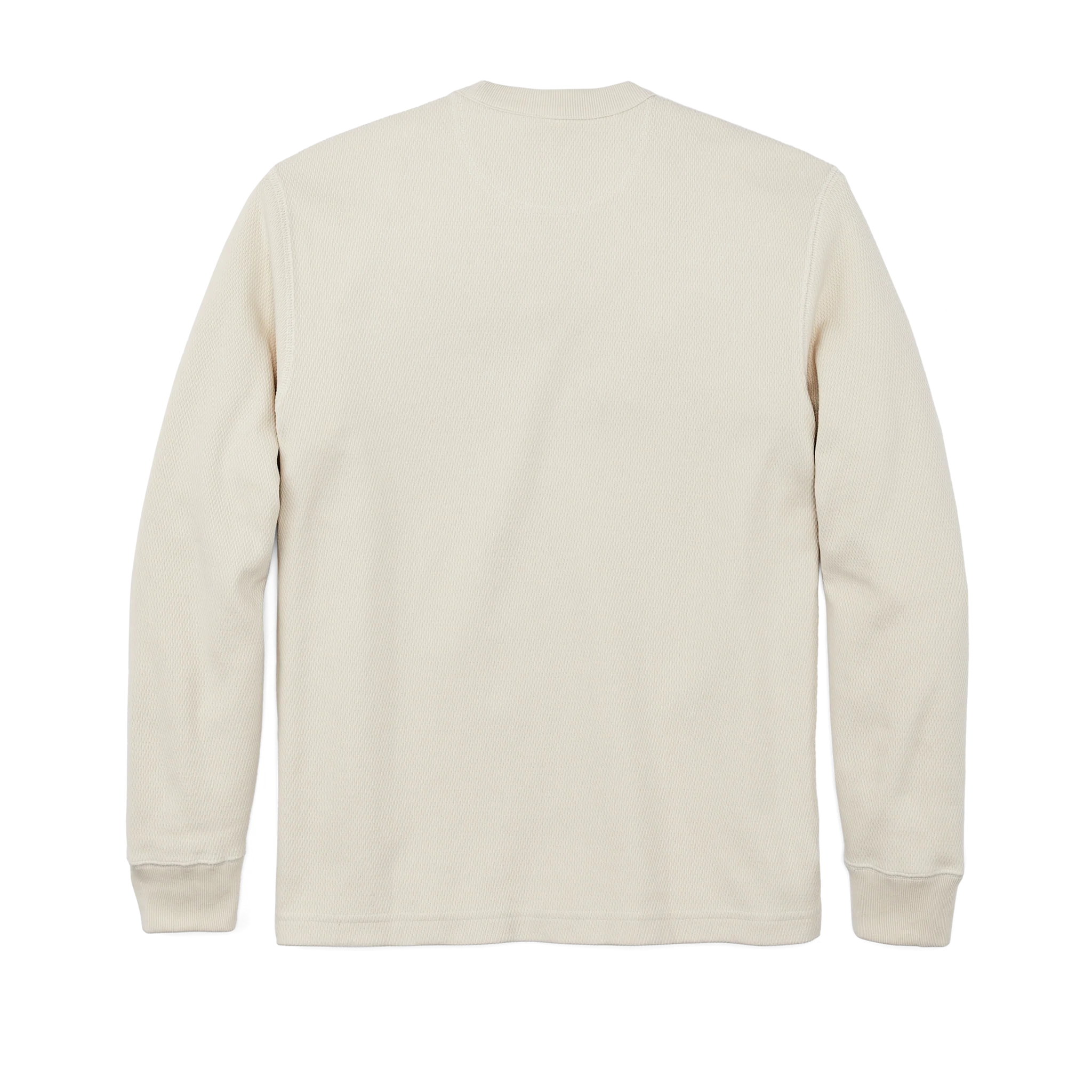 Filson- Waffle Knit Thermal Crewneck in Sand