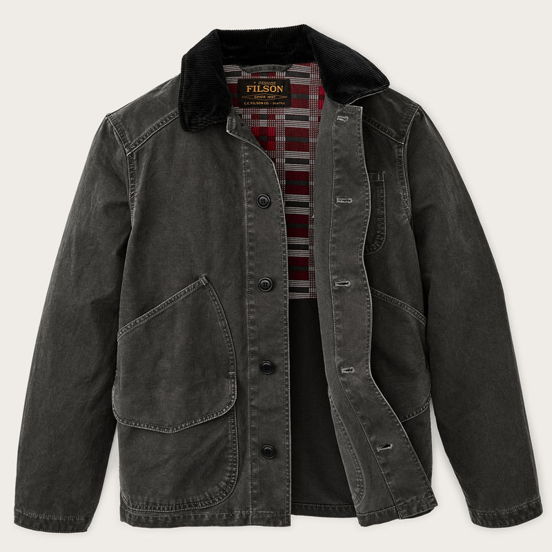 Filson - Canvas Outfitter Jacket in Peat