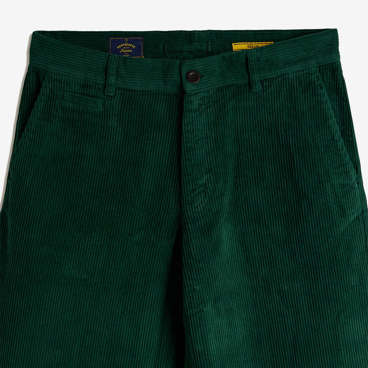 Portuguese Flannel - Corduroy Trousers in Green