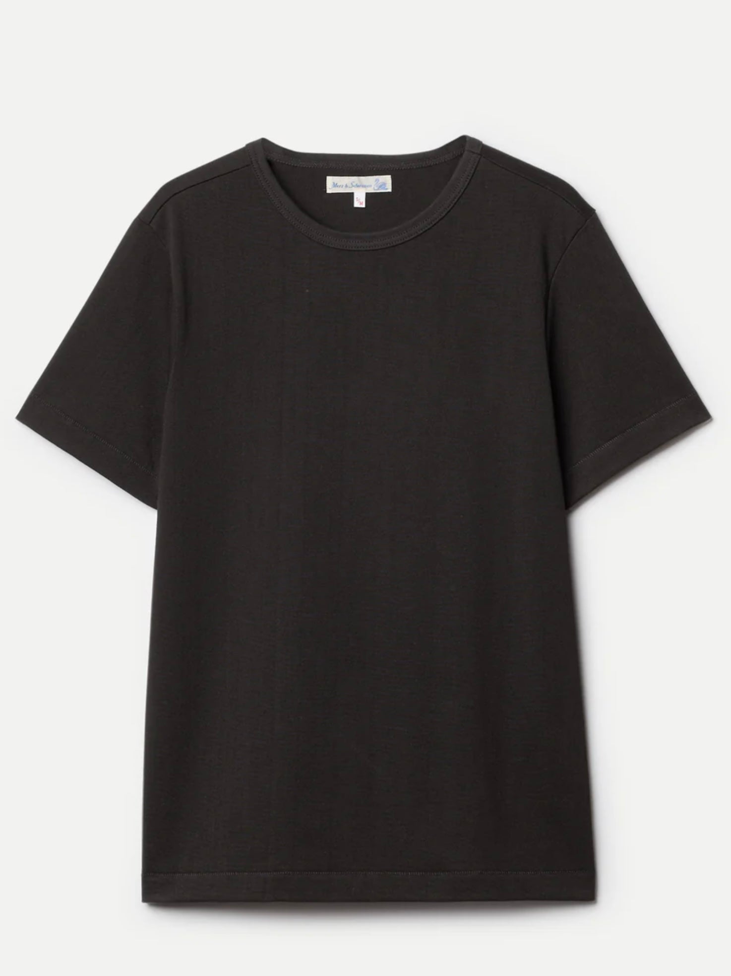 Merz b. Schwanen - 2M15 Vintage Machine Refined Classic Fit T-Shirt in Charcoal