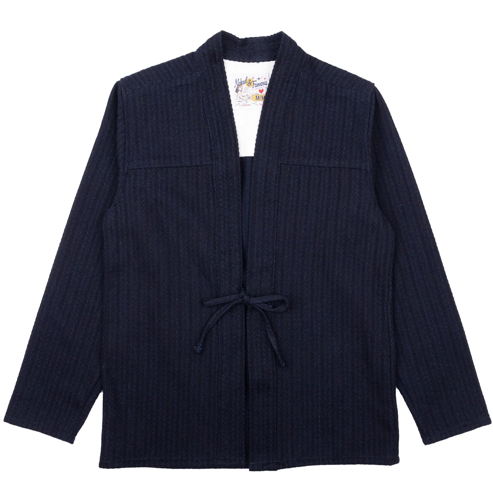 Naked & Famous - Kimono Shirt Indigo Sugiaya
