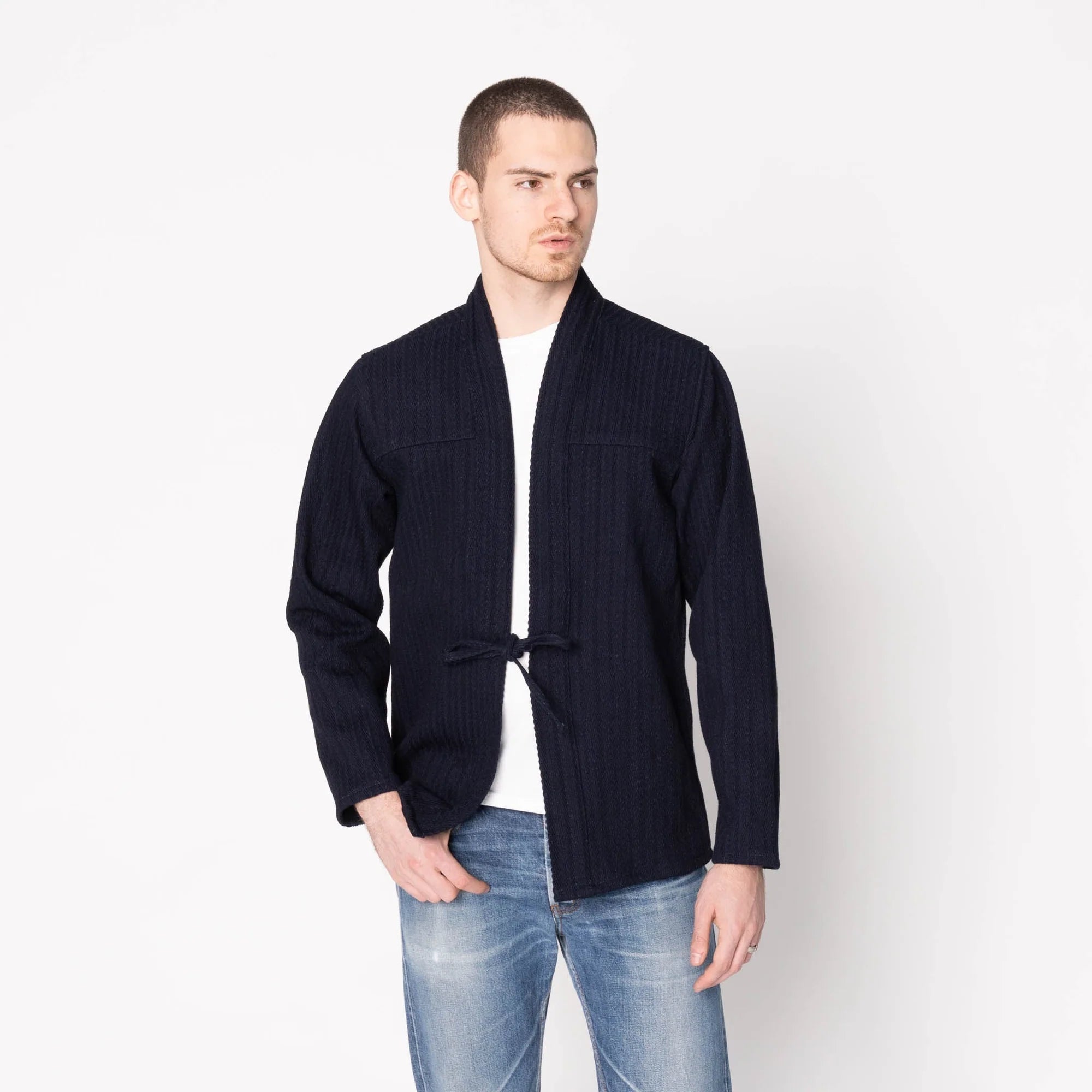 Naked & Famous - Kimono Shirt Indigo Sugiaya