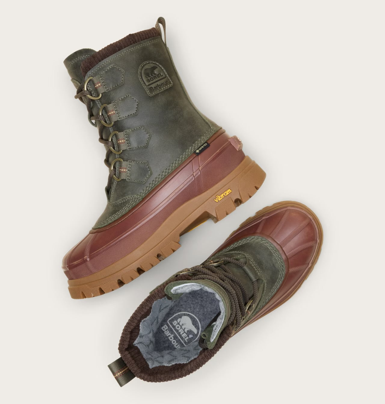 Sorel x Barbour - Caribou Horizon GTX