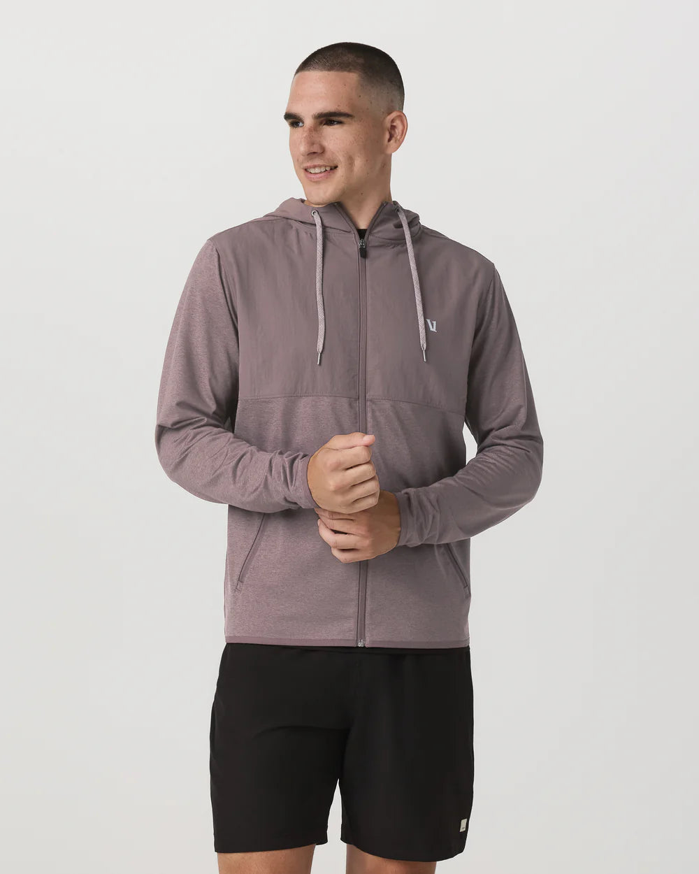 Vuori - Sunday Element Jacket in Huckleberry Heather