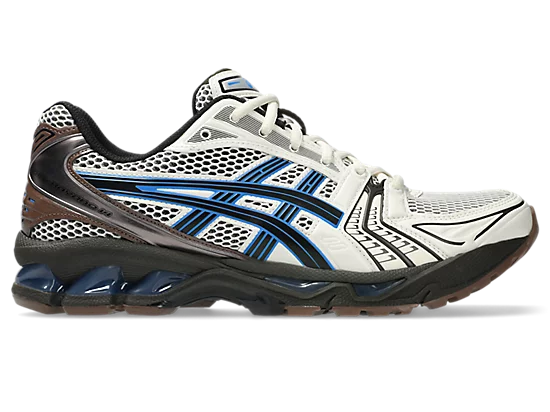 Asics - GEL-Kayano 14 in Cream/Blue Coast