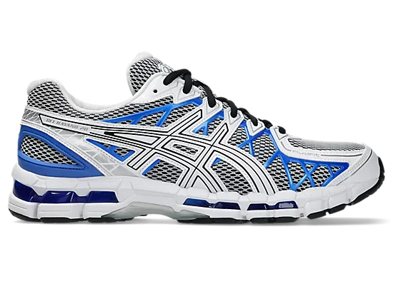 Asics - GEL-Kayano 20 in White/Illusion Blue