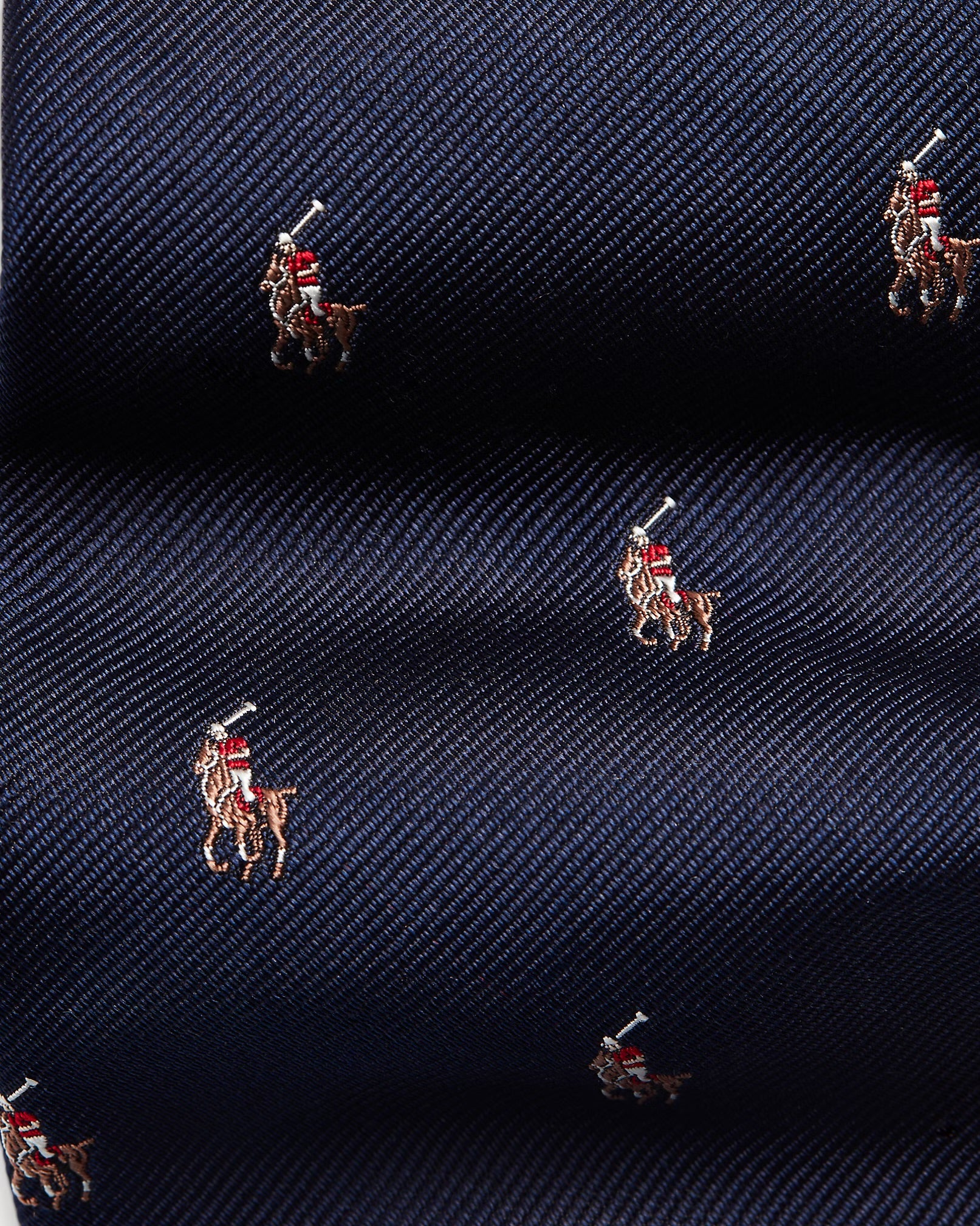 Polo Ralph Lauren - Polo Pony Silk Repp Narrow Tie